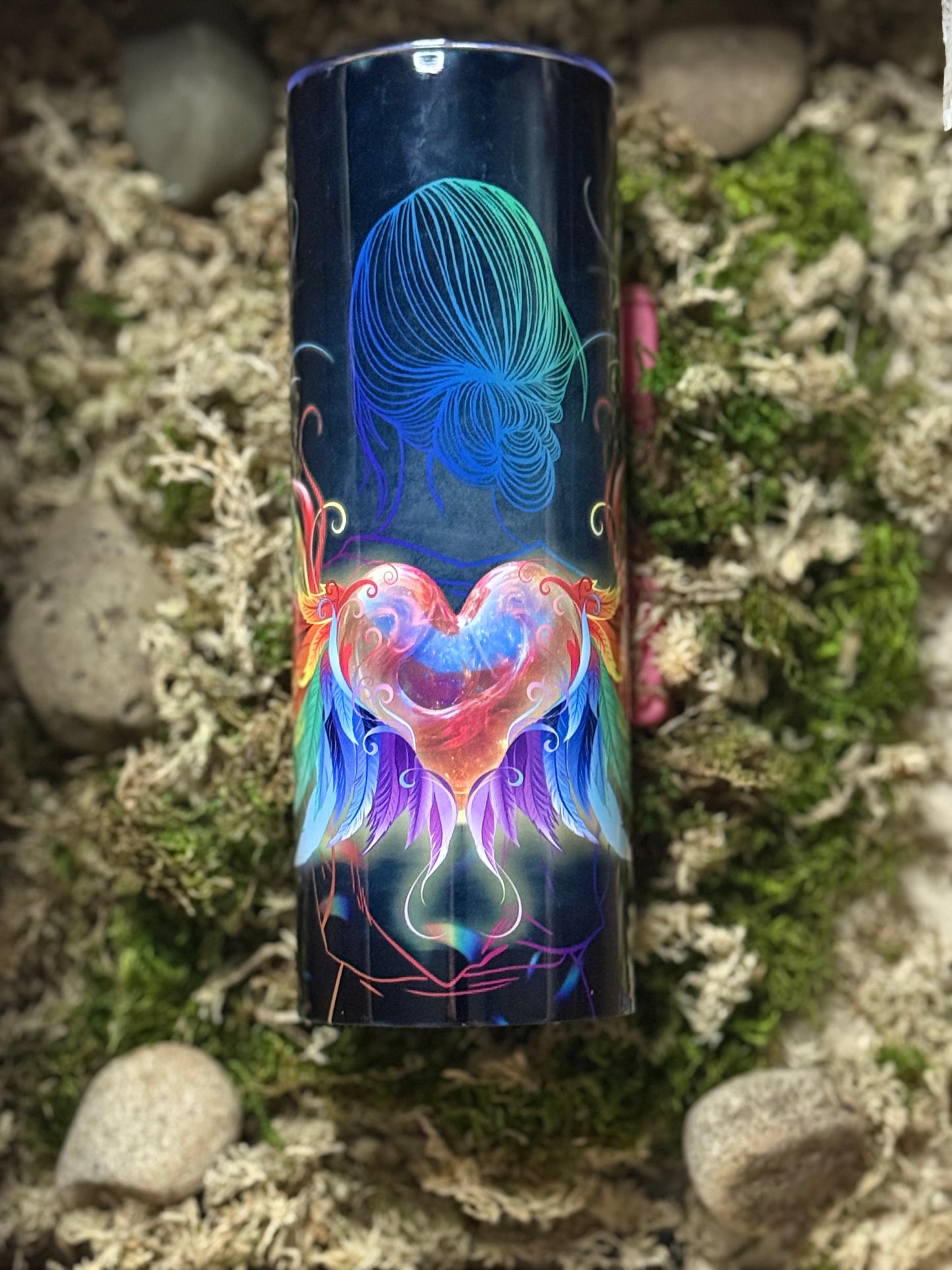 Unbound – Rainbow Wings Pride 20oz Tumbler